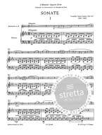 Camille Saint-Saëns: Sonata In E-Flat Op.167 (noty na klarinet, klavír)