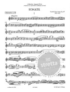 Camille Saint-Saëns: Sonata In E-Flat Op.167 (noty na klarinet, klavír)