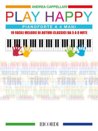 Andrea Cappellari: Play Happy (noty na čtyřruční klavír)