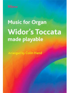 Charles-Marie Widor: Toccata Made Playable (noty na varhany)