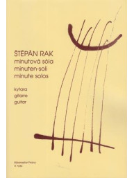 Štěpán Rak: Minutová sóla (drobné skladby pro začínající kytaristy)