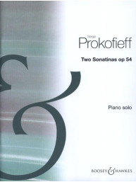 Sergej Prokofjev: Two Sonatinas Op. 54 (noty na klavír)