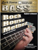 Rock House Bass Guitar Master Edition Complete Beginner - Advanced (tabulatury na baskytaru)(+audio)