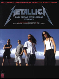 Metallica for Easy Guitar with Lessons, Vol. 1 (noty, tabulatury na snadnou kytaru)