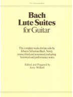 Johann Sebastian Bach: Lute Suites for Guitar (noty na kytaru)