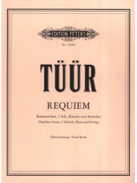 Erkki-Sven Tüür: Requiem (noty na klavír, sborový zpěv)