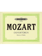 W.A. Mozart: Overtures (noty na čtyřruční klavír)