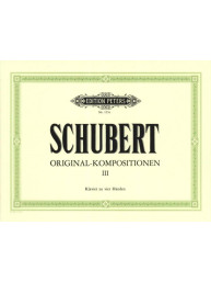 Franz Schubert: Original-Kompositionen 3 (noty na čtyřruční klavír)