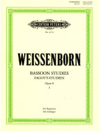 Julius Weissenborn: Fagottstudien 1 Op.8 (noty na fagot)