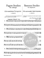 Julius Weissenborn: Fagottstudien 1 Op.8 (noty na fagot)