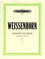 Julius Weissenborn: Fagottstudien 2 Op.8 (noty na fagot)