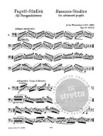 Julius Weissenborn: Fagottstudien 2 Op.8 (noty na fagot)
