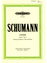 Robert Schumann: Lieder - Complete Songs 1 - High Voice (noty na klavír, zpěv)