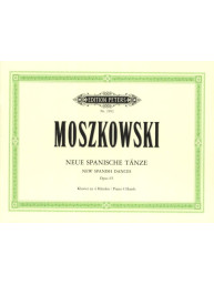 Moritz Moszkowski: Neue Spanische Tänze Op.65 (noty na čtyřruční klavír)