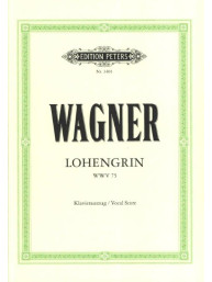Richard Wagner: Lohengrin (noty na klavír, zpěv)