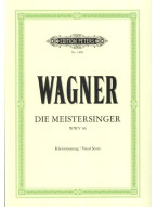 Richard Wagner: Die Meistersinger von Nürnberg (noty na klavír, zpěv)
