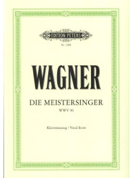 Richard Wagner: Die Meistersinger von Nürnberg (noty na klavír, zpěv)