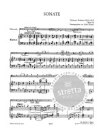 Johannes Brahms: Sonata In E Minor (noty na violoncello, klavír)