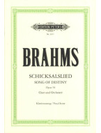 Johannes Brahms: Schicksalslied Op.54 (noty na klavír, zpěv)