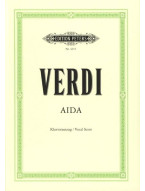 Giuseppe Verdi: Aida (noty na klavír, zpěv)