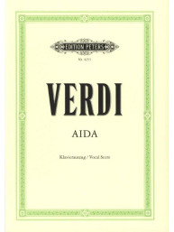 Giuseppe Verdi: Aida (noty na klavír, zpěv)