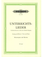 Unterrichtslieder - Ausgabe für mittlere Stimme (noty na klavír, zpěv)