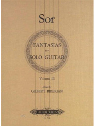 Fernando Sor: Fantasias 3  (noty na kytaru)