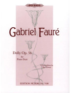 Gabriel Fauré: Dolly Op.56 (noty na čtyřruční klavír)