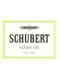 Franz Schubert: Märsche (noty na čtyřruční klavír)