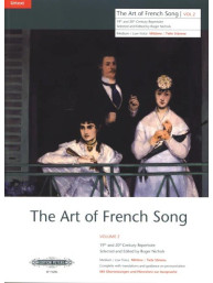 Art Of French Song 2 - Medium/Low Voice (noty na klavír, zpěv)