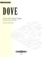 Jonathan Dove: All You Who Sleep Tonight - Mezzo-Soprano (noty na klavír, zpěv)