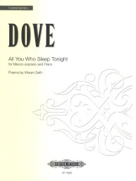 Jonathan Dove: All You Who Sleep Tonight - Mezzo-Soprano (noty na klavír, zpěv)