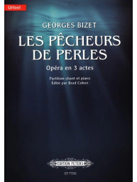 Georges Bizet: Les Pecheurs De Perles (noty na klavír, zpěv)