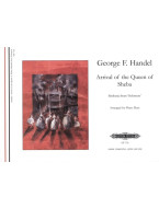 Georg Friedrich Händel: Arrival Of The Queen Of Sheba (noty na čtyřruční klavír)