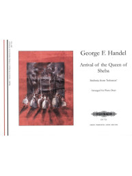 Georg Friedrich Händel: Arrival Of The Queen Of Sheba (noty na čtyřruční klavír)
