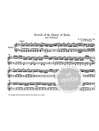 Georg Friedrich Händel: Arrival Of The Queen Of Sheba (noty na čtyřruční klavír)