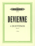 Francois Devienne: 6 Duettinos Opus 82 (noty na příčnou flétnu)