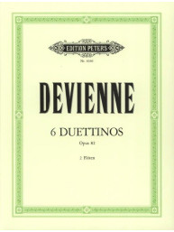 Francois Devienne: 6 Duettinos Opus 82 (noty na příčnou flétnu)