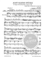Joseph Bodin de Boismortier: 8 Little Pieces from Op.40 (noty na fagot, klavír)