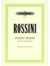 Gioachino Rossini: Stabat Mater (noty na klavír, zpěv)