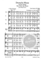 Franz Schubert: Deutsche Messe D872  (noty na klavír, zpěv)