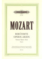 W.A. Mozart: Berühmte Opern-Arien (noty na klavír, zpěv)