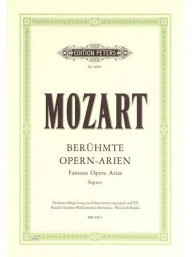 W.A. Mozart: Berühmte Opern-Arien (noty na klavír, zpěv)