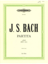Johann Sebastian Bach: Partita A-Moll Bwv1013 (noty na příčnou flétnu)