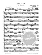 Johann Sebastian Bach: Partita A-Moll Bwv1013 (noty na příčnou flétnu)