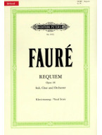 Gabriel Fauré: Requiem op. 48 (noty na klavír, zpěv)