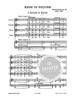Gabriel Fauré: Requiem op. 48 (noty na klavír, zpěv)