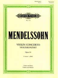 Felix Mendelssohn: Konzert e-moll op. 64 (noty na housle, klavír)