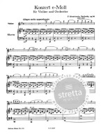 Felix Mendelssohn: Konzert e-moll op. 64 (noty na housle, klavír)