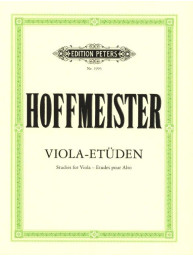 Franz Anton Hoffmeister: Etüden (noty na violu)